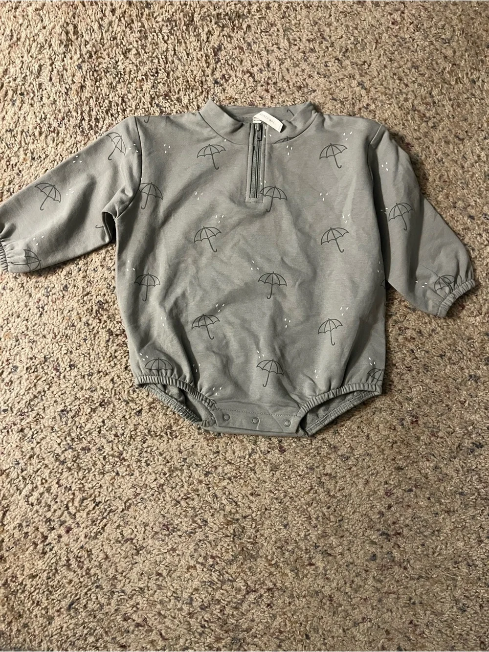 Quincy mae umbrella onesie